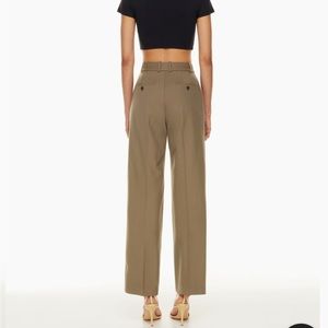 Aritzia Babaton Agency Pants - Shitake